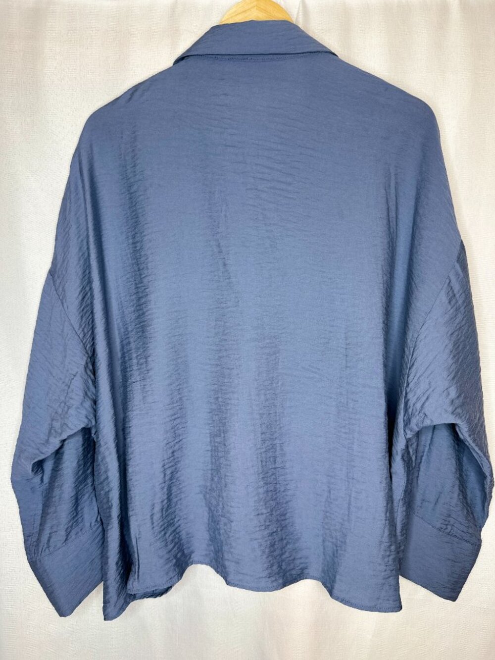 Anthropologie Dylon Wide-Placket Top, MEDIUM Lagenlook Boho Artsy Relaxed Boxy - Picture 2 of 5